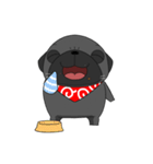 BlackPUG Sticker（個別スタンプ：24）