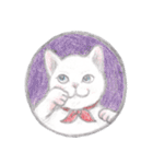 cat_circle（個別スタンプ：5）