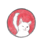 cat_circle（個別スタンプ：13）