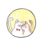 cat_circle（個別スタンプ：24）