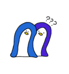 colorful penguins.（個別スタンプ：13）