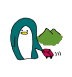 colorful penguins.（個別スタンプ：16）