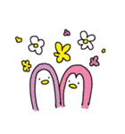 colorful penguins.（個別スタンプ：24）