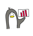 colorful penguins.（個別スタンプ：37）