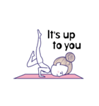 Yoga Fly Girls(Eng)（個別スタンプ：37）