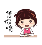 Little Red Girl（個別スタンプ：9）