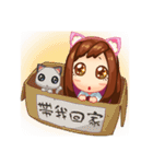 Honnie's Happy Daily（個別スタンプ：37）