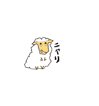 ヒツジ×サル（個別スタンプ：3）