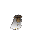 ヒツジ×サル（個別スタンプ：7）