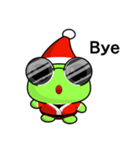 Ruanruan Frog Gengen (Christmas)（個別スタンプ：40）