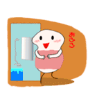 白いまつたけキノコのマツリンちゃん2（個別スタンプ：35）