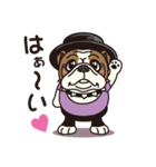 ブルドック サーファー（個別スタンプ：1）