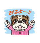 ブルドック サーファー（個別スタンプ：10）