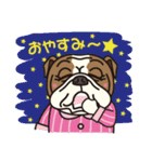 ブルドック サーファー（個別スタンプ：11）