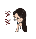 I am a beauty girl（個別スタンプ：11）