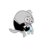 Beluga funny (everyday life)（個別スタンプ：34）