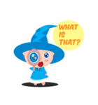 Mirny the cute little witch（個別スタンプ：14）