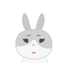 I see the rabbit his name is MIAN CHA GE（個別スタンプ：1）