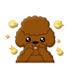 I Love Toy Poodle（個別スタンプ：15）