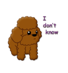 I Love Toy Poodle（個別スタンプ：37）