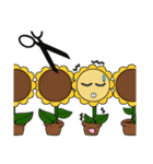 Cute Sunshine Flower（個別スタンプ：5）