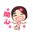 The crazy woman（個別スタンプ：26）