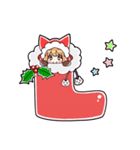 ネコミミガールズ★クリスマスとお正月（個別スタンプ：30）