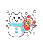 ネコミミガールズ★クリスマスとお正月（個別スタンプ：31）