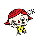 Little red nose girl（個別スタンプ：10）