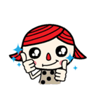 Little red nose girl（個別スタンプ：31）