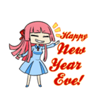 AOL : New Year（個別スタンプ：1）