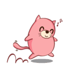 Pink Fat Cat（個別スタンプ：2）