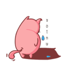 Pink Fat Cat（個別スタンプ：8）