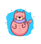 Pink Fat Cat（個別スタンプ：31）