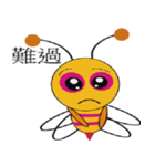super crazy bee（個別スタンプ：16）