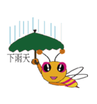 super crazy bee（個別スタンプ：26）