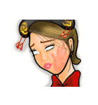 Some people's lives ( Qing Dynasty )（個別スタンプ：21）