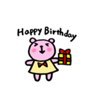ちびクマ（個別スタンプ：40）