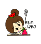 Miss Watermelon (TH)（個別スタンプ：21）