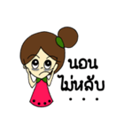 Miss Watermelon (TH)（個別スタンプ：30）