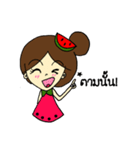 Miss Watermelon (TH)（個別スタンプ：32）