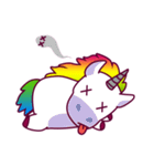 Unicorn Cartoon Fantasy Rainbow Set（個別スタンプ：13）