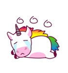 Unicorn Cartoon Fantasy Rainbow Set（個別スタンプ：32）