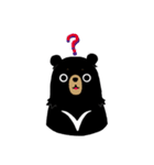 A black bear's life（個別スタンプ：15）