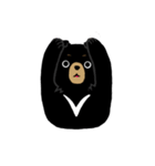 A black bear's life（個別スタンプ：22）