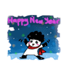X'mas and Happy New Year！ Go！ Go！ Go！（個別スタンプ：5）