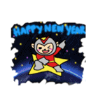 X'mas and Happy New Year！ Go！ Go！ Go！（個別スタンプ：28）