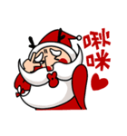 Santa claus X Snow man（個別スタンプ：1）