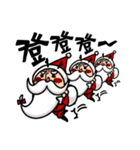 Santa claus X Snow man（個別スタンプ：3）
