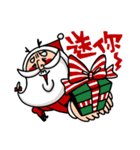 Santa claus X Snow man（個別スタンプ：5）